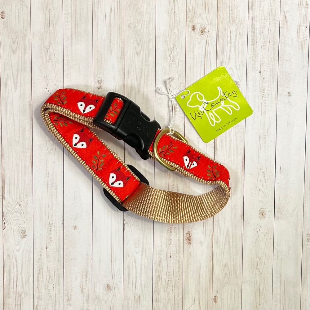 Up Country Foxy Dog Collar